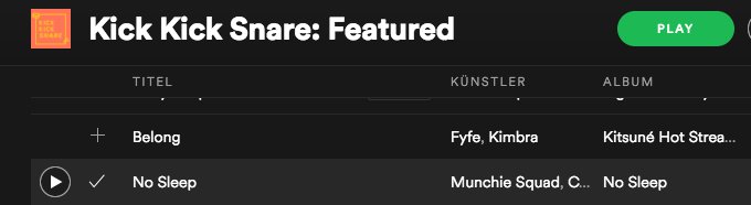 munchiesquad's tweet photo. We got featured on @KickKickSnare 'Featured' playlist on Spotify. Thanks for the love 💜👏👏 #nosleep https://t.co/KkyAACwHhl