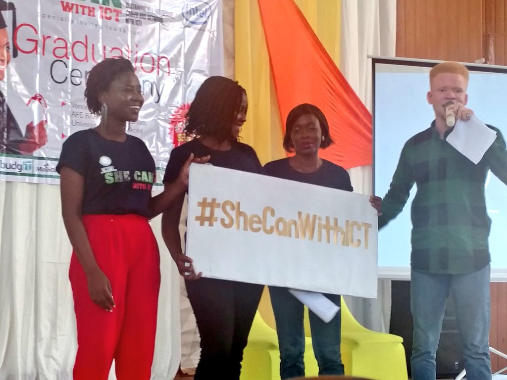 Aiveee23's tweet photo. #SheCanWithICT...... Sustaining her enterprise, career and network with ICT!
Let's join hands to support women in tech https://t.co/IS5kawqLTD