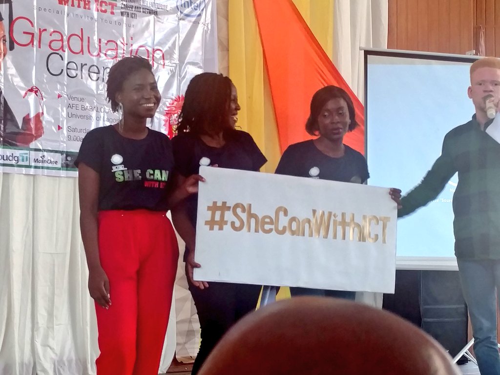 Aiveee23's tweet photo. #SheCanWithICT...... Sustaining her enterprise, career and network with ICT!
Let's join hands to support women in tech https://t.co/IS5kawqLTD