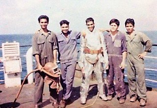 GoldenStripesLS's tweet photo. Proud to be a seafarer! Happy @SeafarerDay #SeafarersMatter #GoldenStripesLeadership #LessonsFromSea #Mariner #CaptainParani https://t.co/WYjsc8WkbN