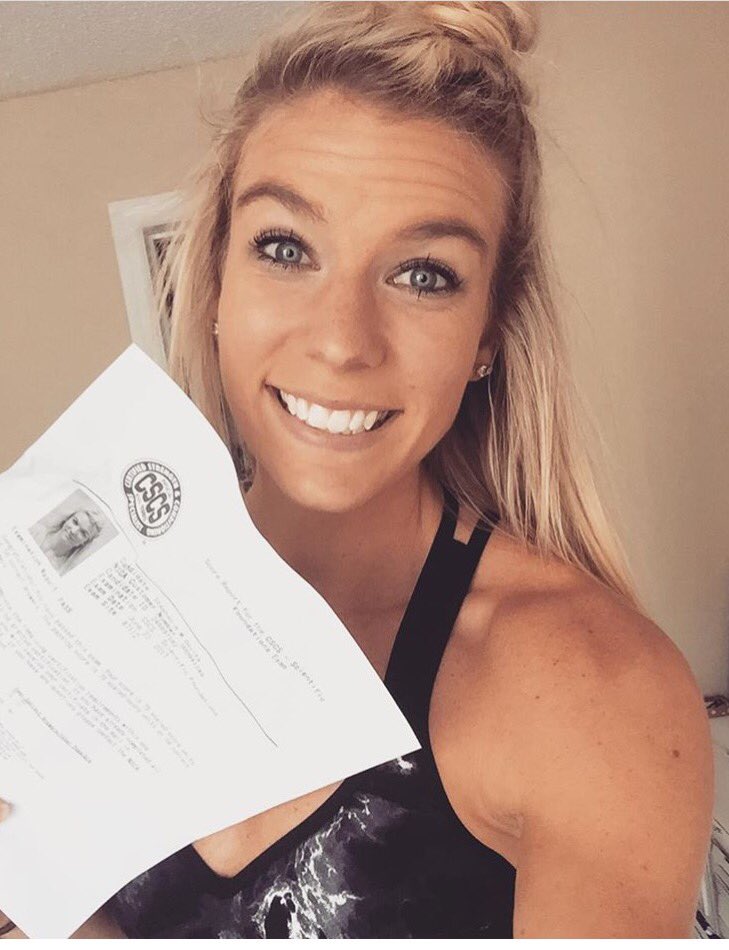 devitasf63's tweet photo. Congratulations to @staphdevita for achieving her National certification as a Strength and Conditioning Specialist!! https://t.co/OymOy9cBEj