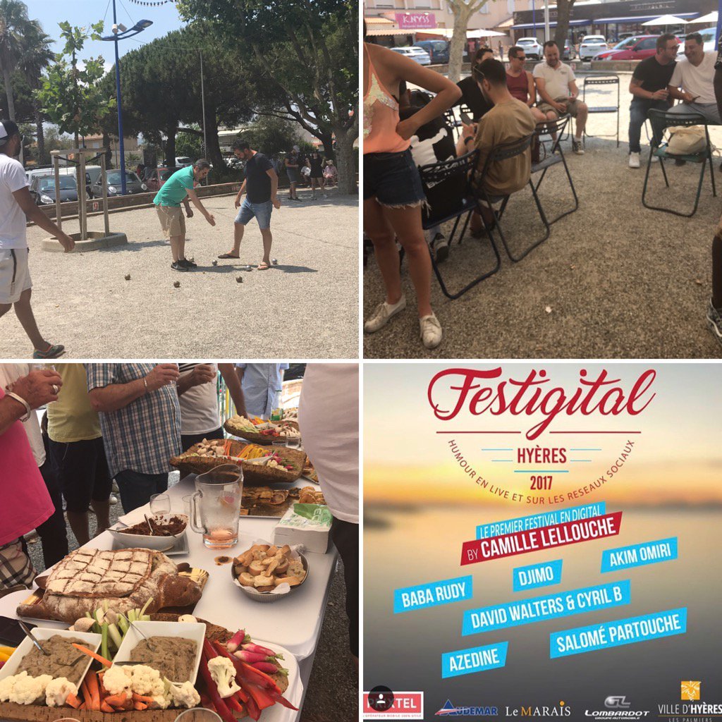 JustineTanguy's tweet photo. Et ça continue ! #FESTIGITAL @festigital @LaurentJunca @CAMILELLOUCHE #hyeres https://t.co/o0044pmDtx