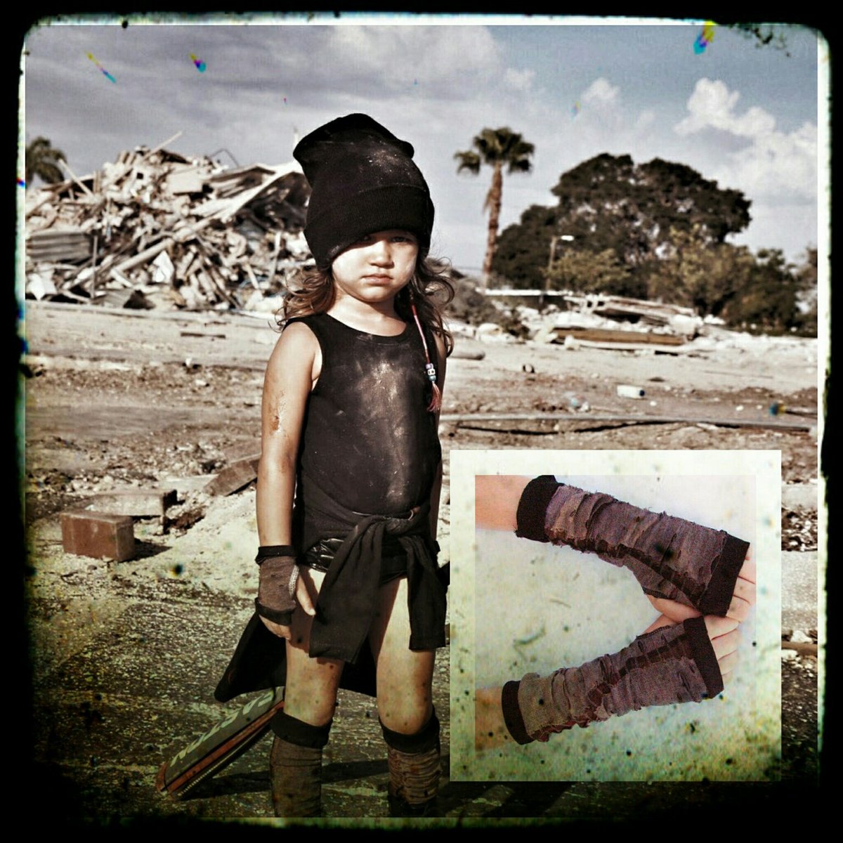 steampunkwolf52's tweet image. Kicking some #zombie butts in my #grunge wear made just for #kids #fashion #apocalypse #hunters #cosplay $24 a set steampunkwolf.com/product/kidsap…