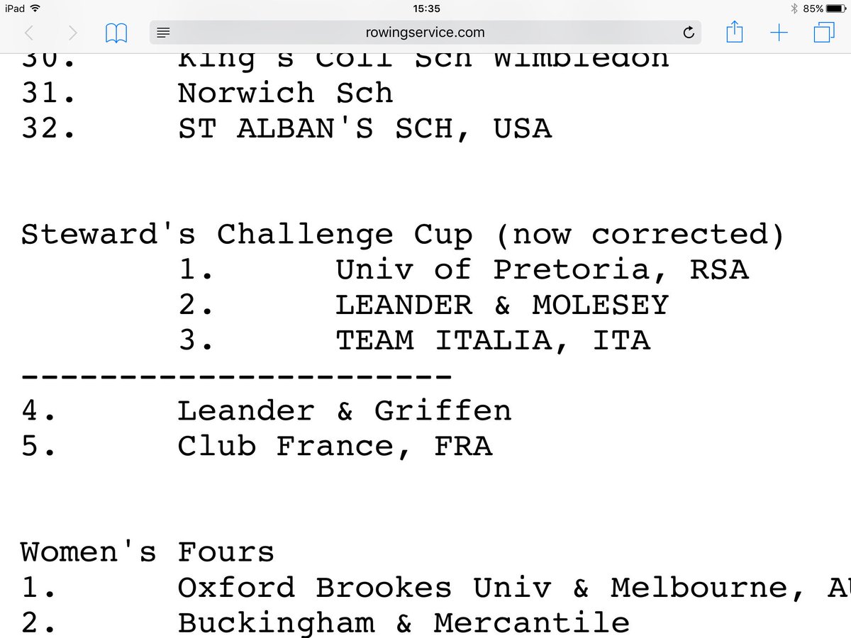 MoleseyBoatClub's tweet photo. In the Steward's @moesbihi &amp; his crew will race the South African crew, whilst MBC's @stead__ will race Club France https://t.co/I8IaHU296r