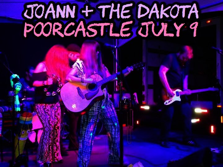 JoannTheDakota's tweet photo. NEXT SHOW! @PoorcastleFest July 9th - so many amazing bands playing all weekend! Gonna be a HOOT! 😜😄🙌🏻💥❤🚀 https://t.co/5oCSOxvvUY