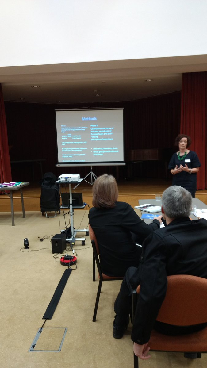 Shannon_Trust's tweet image. @alexckendall sharing #TurningPagesChangingLives findings #rapal17