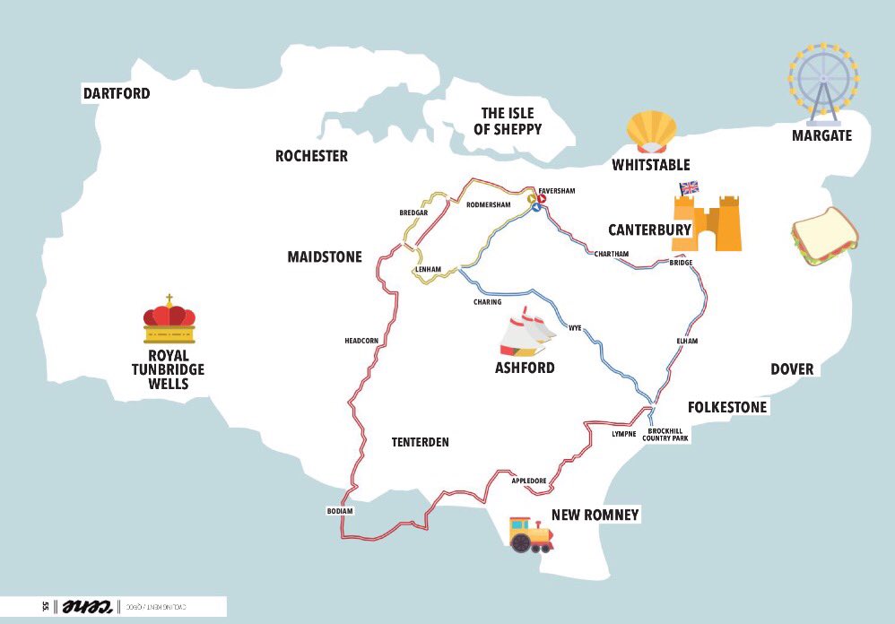 CeneMagazine's tweet photo. #Ride #Kent: The Chiller, The Thriller, The Killer - 3 #cycle routes to get stuck into #QRCC #cyclist #keepitkent https://t.co/kTk5MTDk8G https://t.co/CcoBtw2kn0