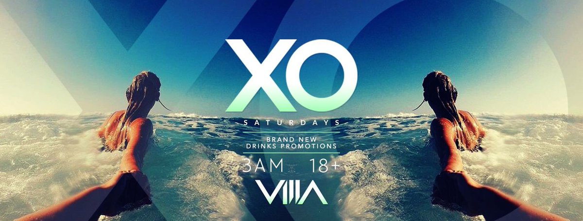 XO SATURDAYS 

Keep the party going tonight with the biggest Commercial anthems from 10-late
Glist.me/villa