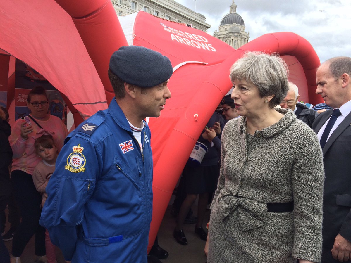 Members of our team were honoured to meet the Prime Minister at <a href="/ArmedForcesDay/">Armed Forces Day 🇬🇧</a> in #Liverpool today. #SaluteOurForces #ArmedForcesDay #AFD17