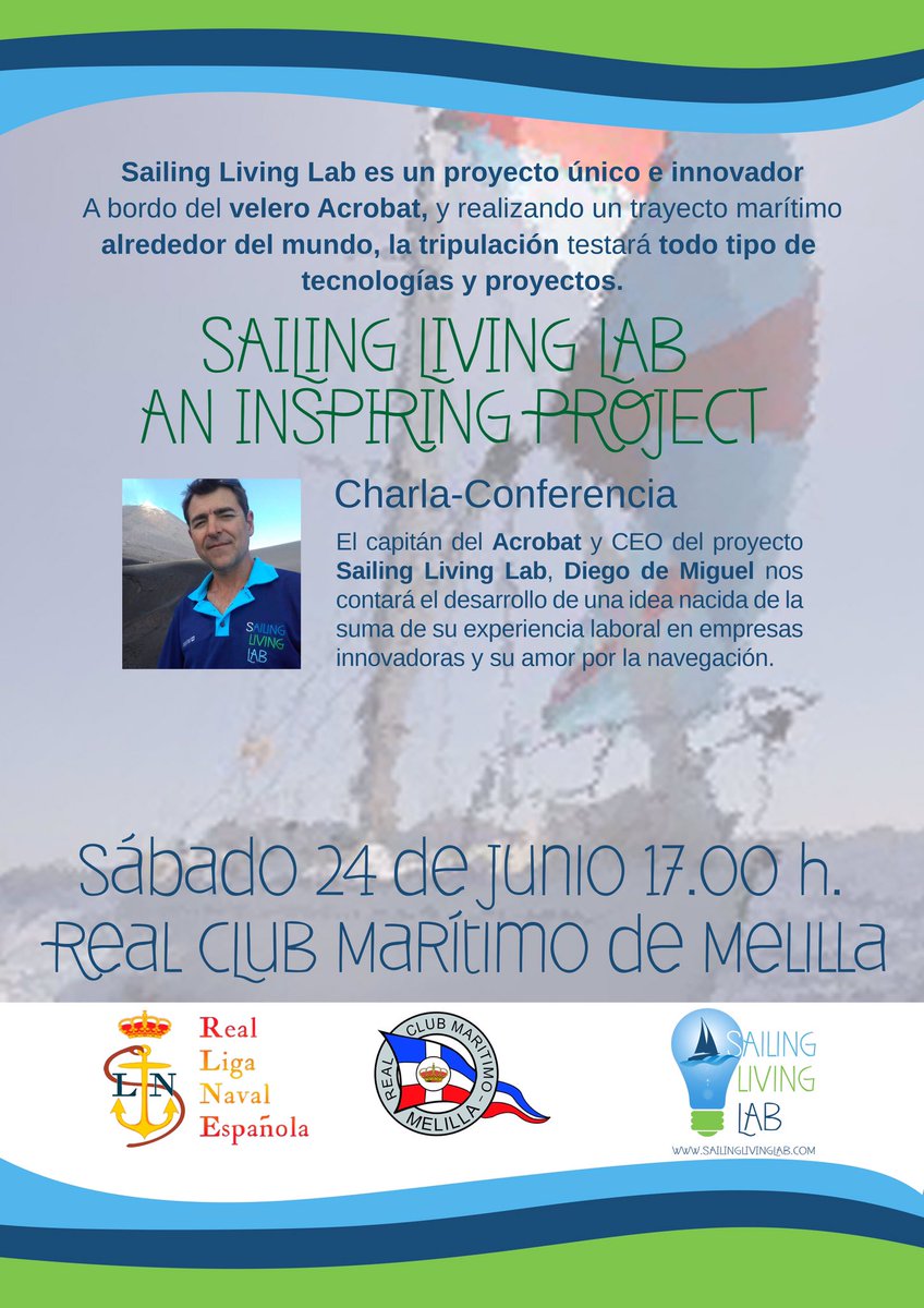 maritimomelilla's tweet photo. Esta tarde, a las 17h, conoce todos los detalles de @sailinglab en la sala conferencias @maritimomelilla https://t.co/NXa6qoiTRp