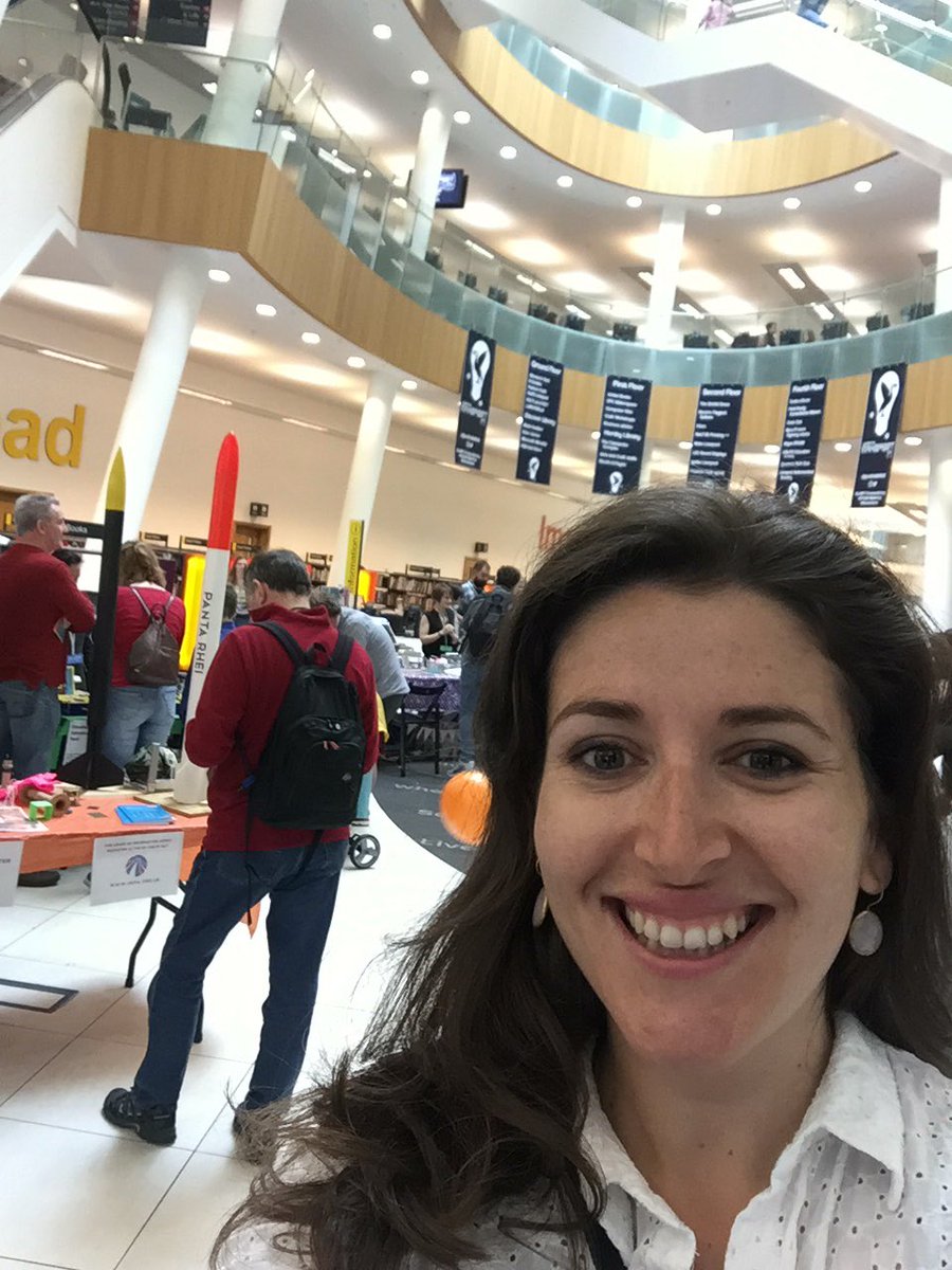 sjcolosimo's tweet image. Checking out the epicness of @LpoolMakeFest ! Here to tell people about @hipyliv @liv_IDEA #robotsandcode and take in the sciencey goodness!