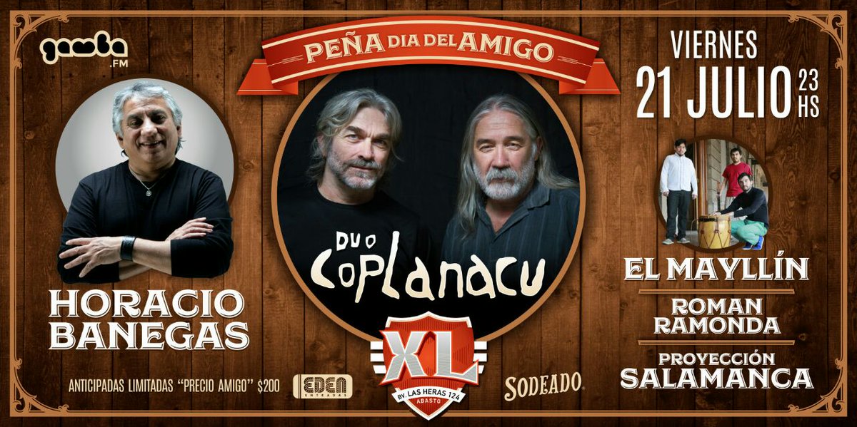 el_mayllin's tweet photo. Día del amigx pa compartir lo q va a ser un hermoso clima de encuentro, de fiesta, chacarera, huayno, zamba.. @BANEGASHORACIO @DuoCoplanacu https://t.co/pBfG521jhr