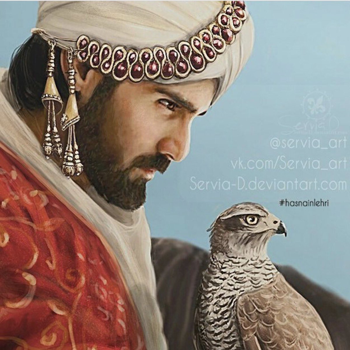 hasnainlehri's tweet photo. Wow 😇🙏🏻😘 Thank you #servia_art for the beautiful artwork #Repost #servia_art https://t.co/n7ctCNMkQq