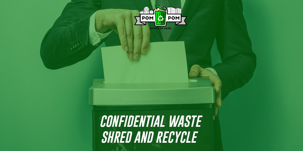 pompomrecycling's tweet photo. Save the confidentiality of your #importantdocuments &amp; #recyclepaper too. Take this valid step with #PomPom. #SwachhBharat #Recycle #GoGreen https://t.co/wjRBf3bZAM
