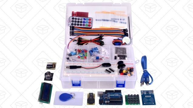 techsqrd's tweet photo. This $33 #Arduino Starter Kit ... - #Amazon #Computers_Accessories #Deals #Electronics #Kinja_Deals - https://t.co/lXM6X6y6ch https://t.co/HtCOOX1ZLb