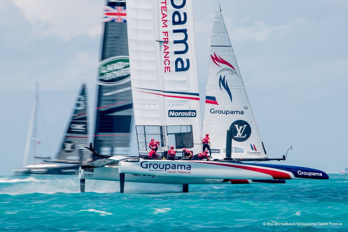 TeamFranceVoile's tweet photo. 📸 Flash back sur l'aventure Groupama Team France avec les 54 plus belles photos d'Eloi Stichelbaut 👉 https://t.co/uasQNzEac0 #AmericasCup https://t.co/zDCwfmAacD