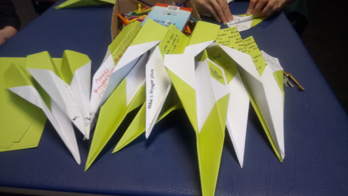 ThoughtPlane's tweet photo. Working with @ATTtweet Young Actors, we're sending some thought planes with our hopes, worries & thoughts about the show! #ToGoFromAllWeKnow https://t.co/b5zQAzbKzb