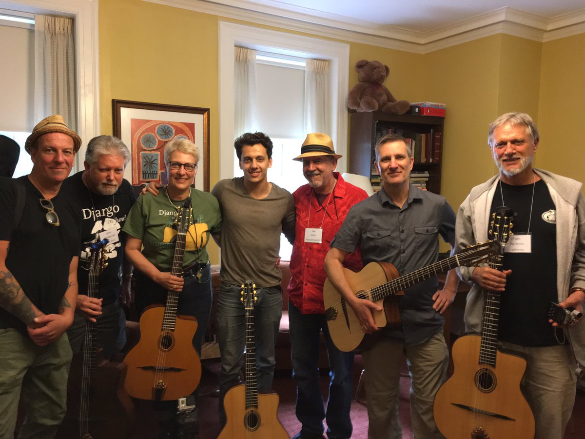 markketing's tweet photo. @DjangoInJune That was fun :-)  #GypsyJazz https://t.co/ibm9I4B4HH