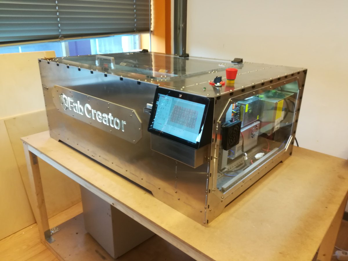 FabCreator's tweet photo. The #FabKit will be at the @PHOTONICSWORLD Munich next week.
Come visit the The First Professional CO2 Laser Kit in action at booth B3.328 https://t.co/c0vCYmJLP9