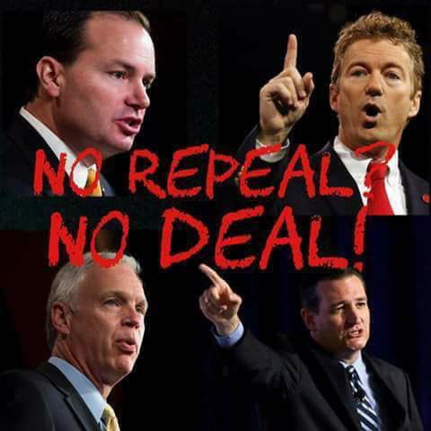 PrdBlckRpblican's tweet photo. I stand with the #AwesomeFour No Repeal? No Deal!! #AmericanHeroes #AwesomeFour  #MAGA https://t.co/YazZXkMstp