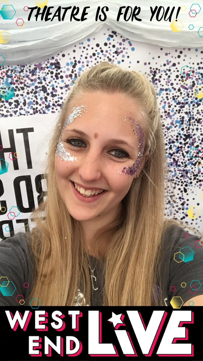 jude_jess's tweet photo. Sparkles #WestEndLIVE https://t.co/9s0Vwctwb7