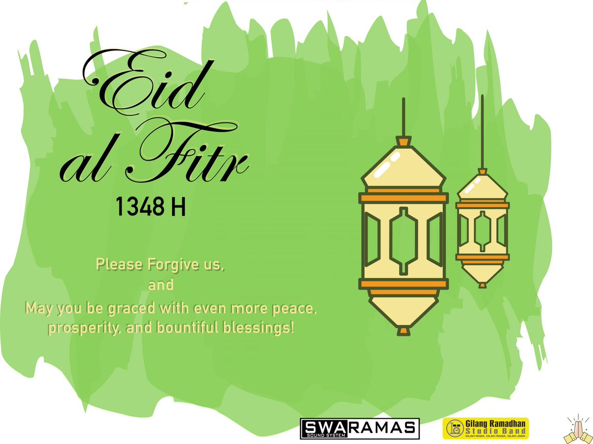 Kami Segenap Crew dan Karyawan Swaramas mengucapkan.. Mohon Maaf Lahir Batin 1384H 🙏🏼🙏🏼🙏🏼