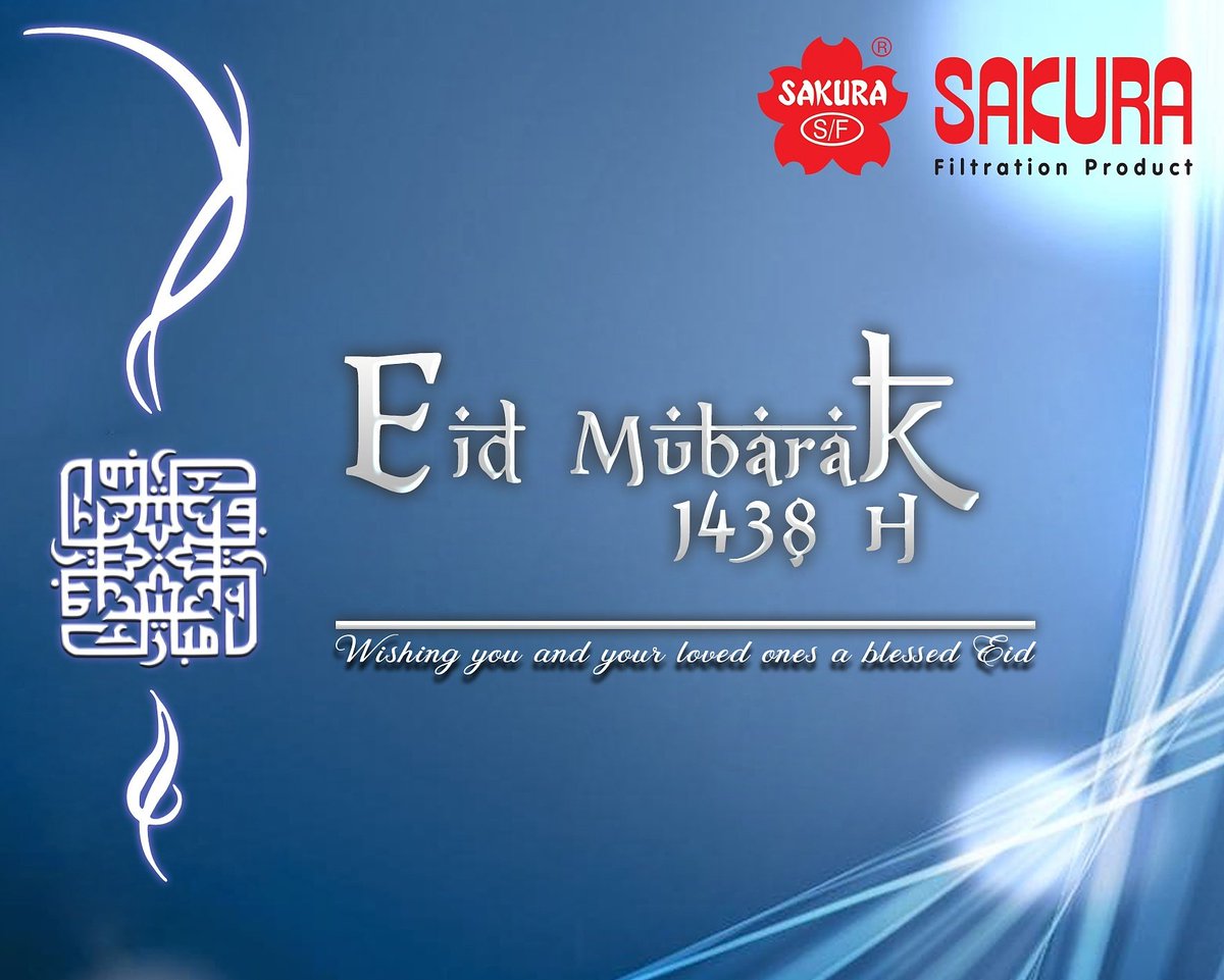 Dear Sakura Friend :) 
Filter Sakura mengucapkan Selamat Hari Raya Idul Fitri 1438 H /2017
Mohon maaf lahir bathin
sakurafilter.com