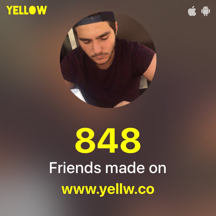 Dadoubenda's tweet photo. Thanks @yellwapp 😍😍 I made 848 new friends on Snapchat: https://t.co/qPfJF8DAbq #MakeFriendsOnSnapchat https://t.co/MJkAJ9zbhU