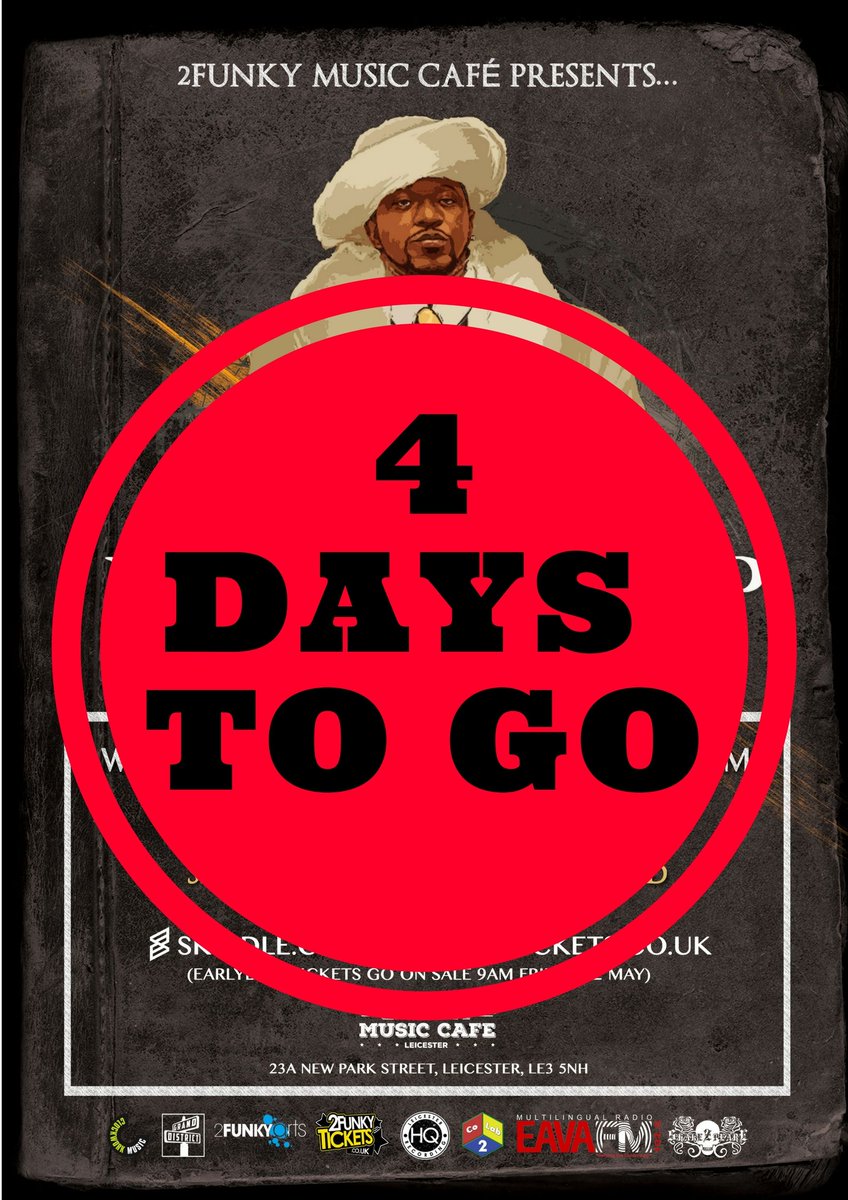 2funkyempire's tweet photo. Only 4 Days To Go - KOOL G RAP LIVE!! 

https://t.co/eOlMiD19NS https://t.co/n2to9qkwMQ