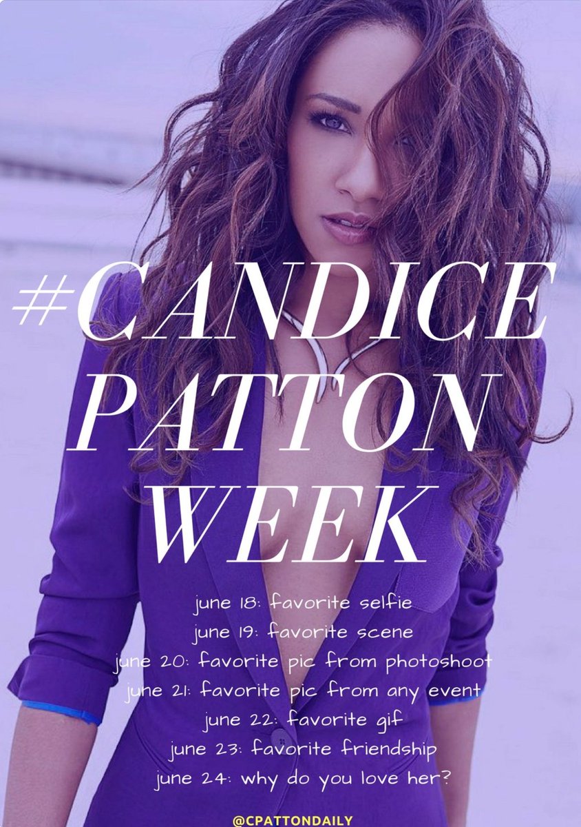 KnowledgIsPowa's tweet photo. #HappyBirthdayCandiceKP๐๐๐พ6/24 Best day of #CandicePattonWeek!๐๐ถWe๐U bc U R God sent to brighten humanity๐โก๐ฐ #IrisWest #WestAllen #TheFlash https://t.co/OJDF0K9Q81
