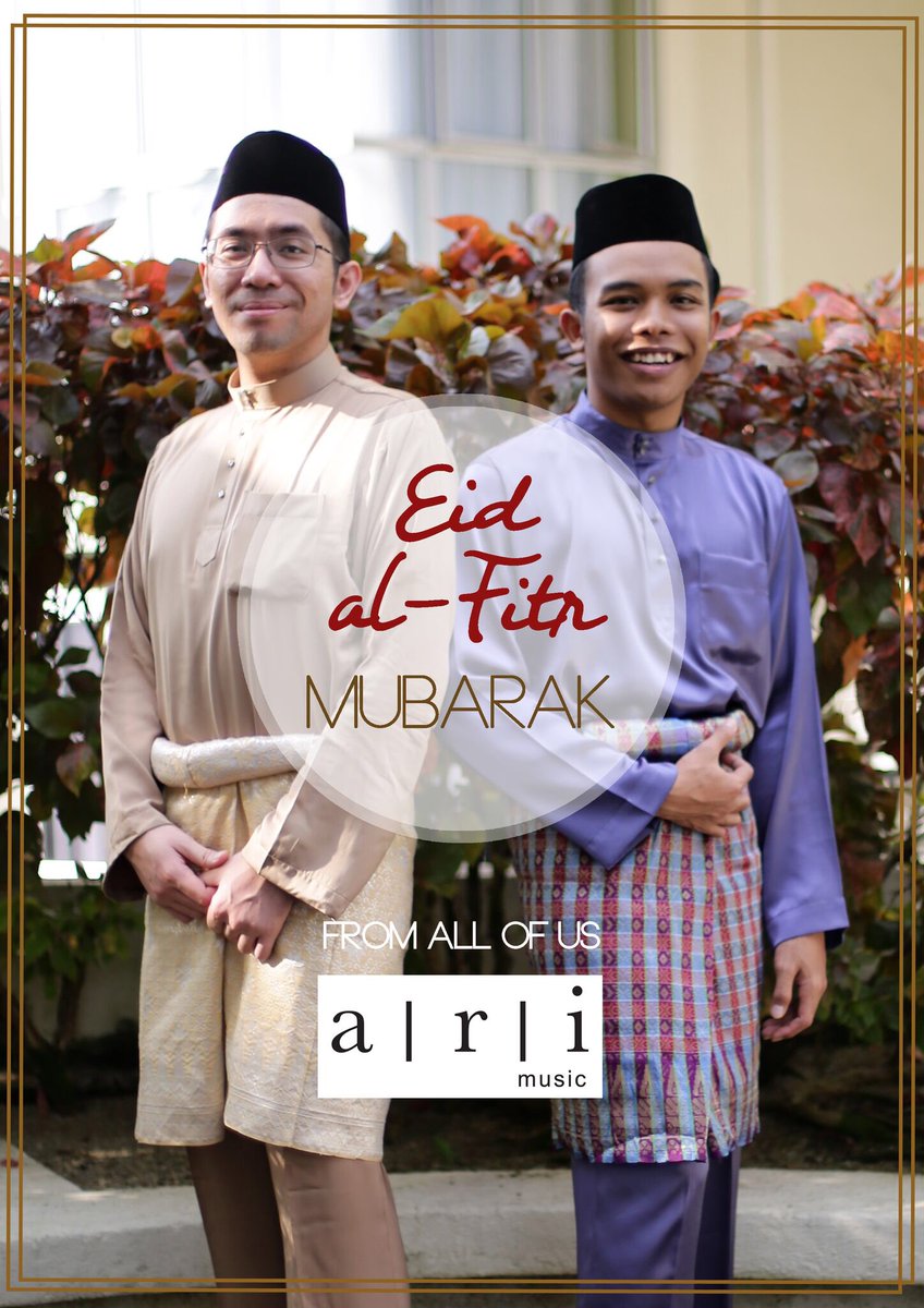 ARIMusicMY's tweet photo. Salam Aidilfitri Maaf Zahir Batin dari kami semua di #arimusicmy #EidMubarak https://t.co/6t9Q5sf4hO