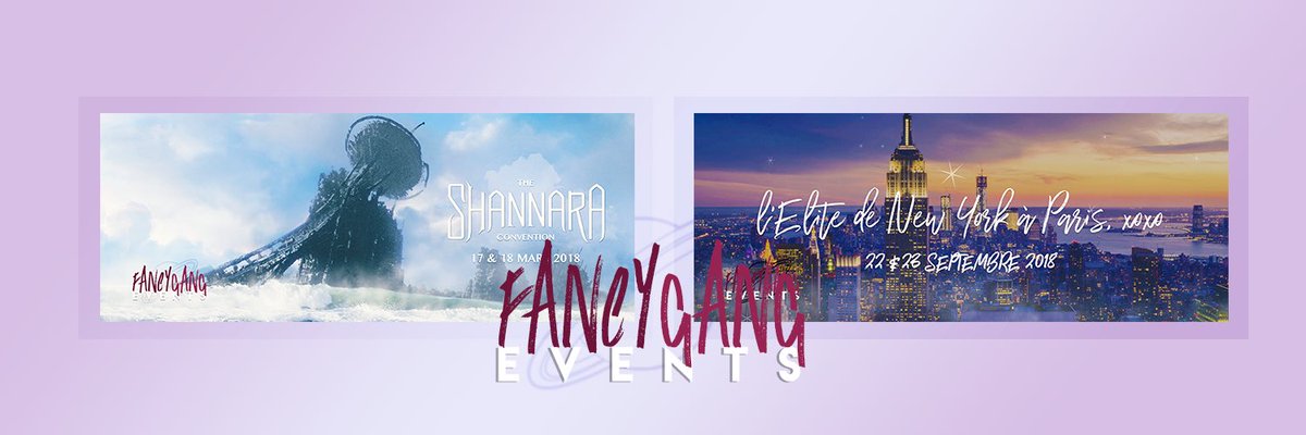 FancyGangEvents's tweet photo. Les HT des conventions sont : #TSC et #LEDNAPX 😘 ... Bientôt un indice des premiers guests ? https://t.co/pA52HwnQfw
