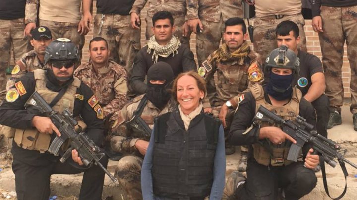 PresstvFr's tweet photo. La journaliste française, Véronique Robert, blessée à #Mossou a succombé #Irak https://t.co/SCVLJruLeP