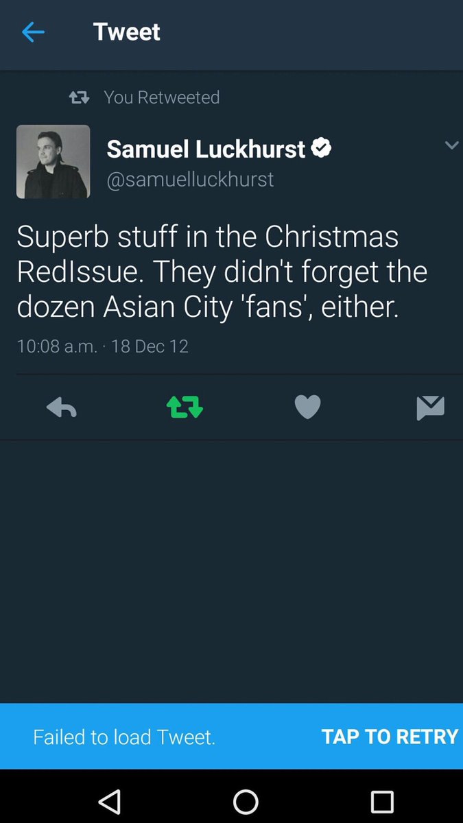 DeludedJose_'s tweet photo. This guy is a racist. RT and get him blocked. 

#MUFC https://t.co/sF2odOwbSV