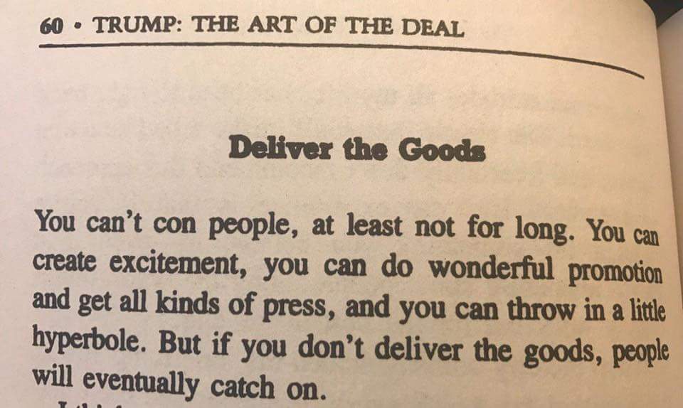 Rob 🚀 (@rjszczerba) on Twitter photo <a href="/realDonaldTrump/">Donald J. Trump</a> sadly, it looks like The Donald actually predicted his own downfall (from "The Art of the Deal") <a href="/realDonaldTrump/">Donald J. Trump</a> sadly, it looks like The Donald actually predicted his own downfall (from "The Art of the Deal")
