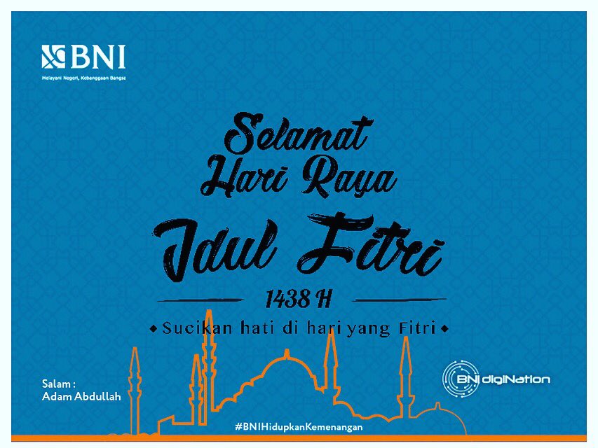 adamdull's tweet photo. Mohon maaf lahir batin, Selamat Hari Raya Idul Fitri 1438 H 🙏🏼 https://t.co/YdKGwk4Cly