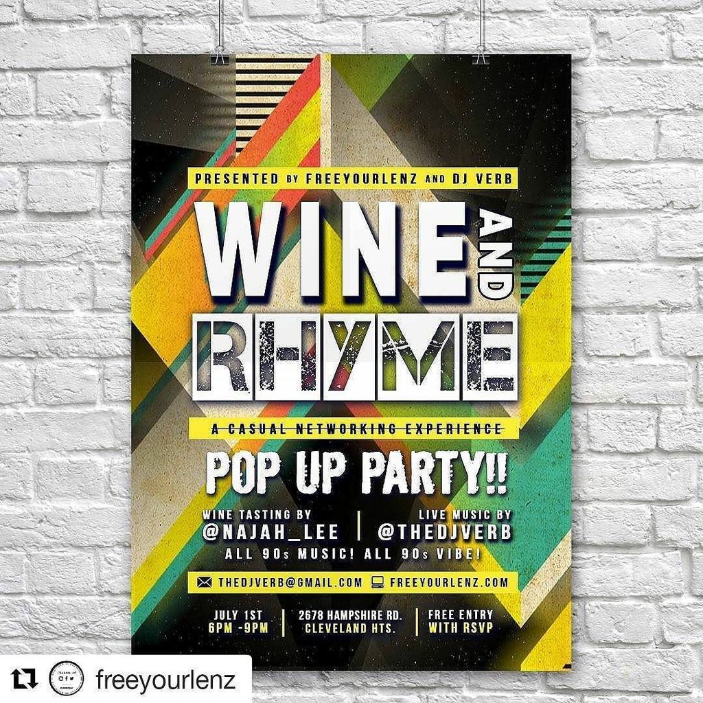 thedjverb's tweet photo. #Repost @freeyourlenz (@get_repost)
・・・
WE'RE PUTTING SOCIAL IN  NETWORKING! ▪️
#WineAndRhyme #aCasualNetworkingEx… https://t.co/h2LfzV2hvn https://t.co/5EXY89wNre