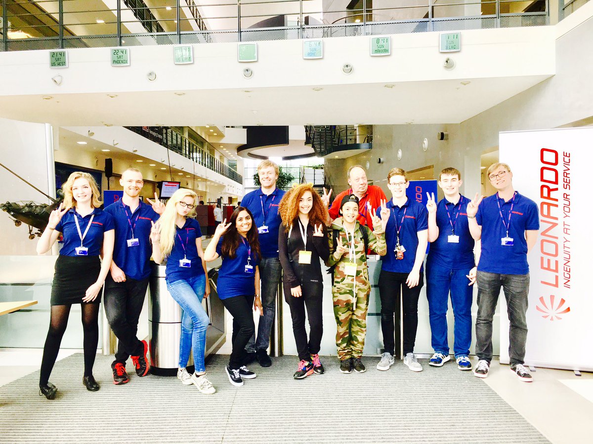 shadiadaho's tweet photo. We are here @leonardo_uk and so excited to meet #peterbennett founder of #rampagingchariots Q&amp;A will be up on the blog/vlog soon! #stem 🌞🌈⭐️ https://t.co/23Cevy4TWL