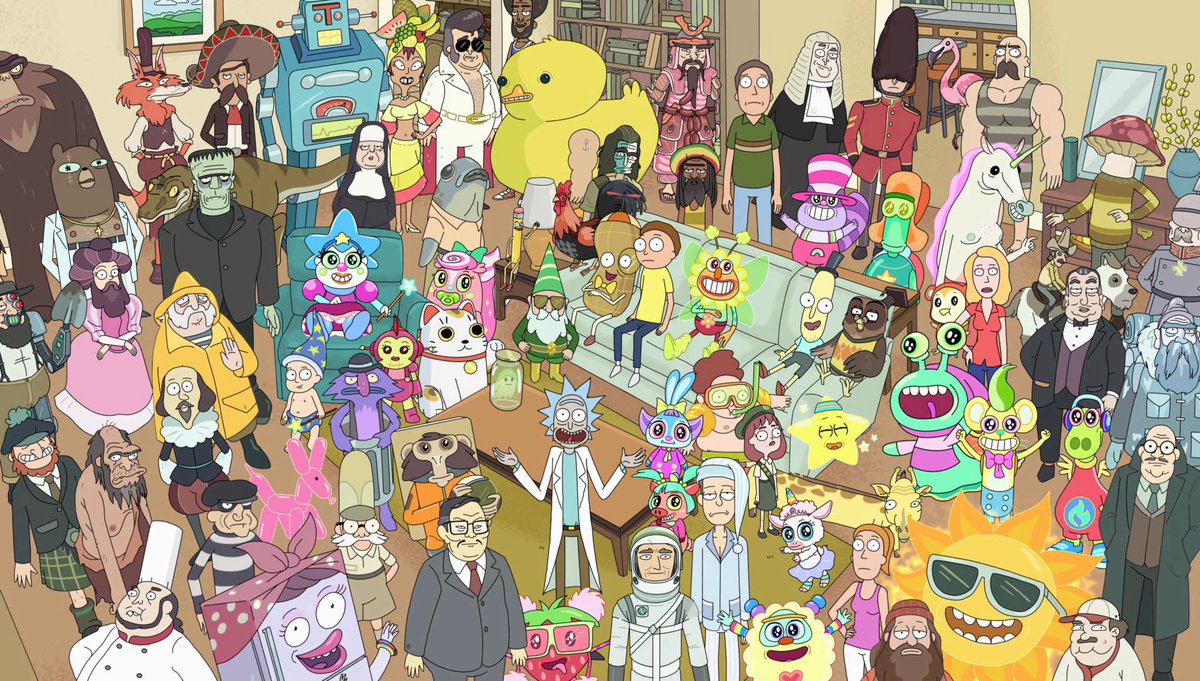 starbeardgame's tweet photo. Watching #rickAndMorty when suddenly... there's a #starbeard gnome just above Rick's head!! https://t.co/tTW2pbUJ7e