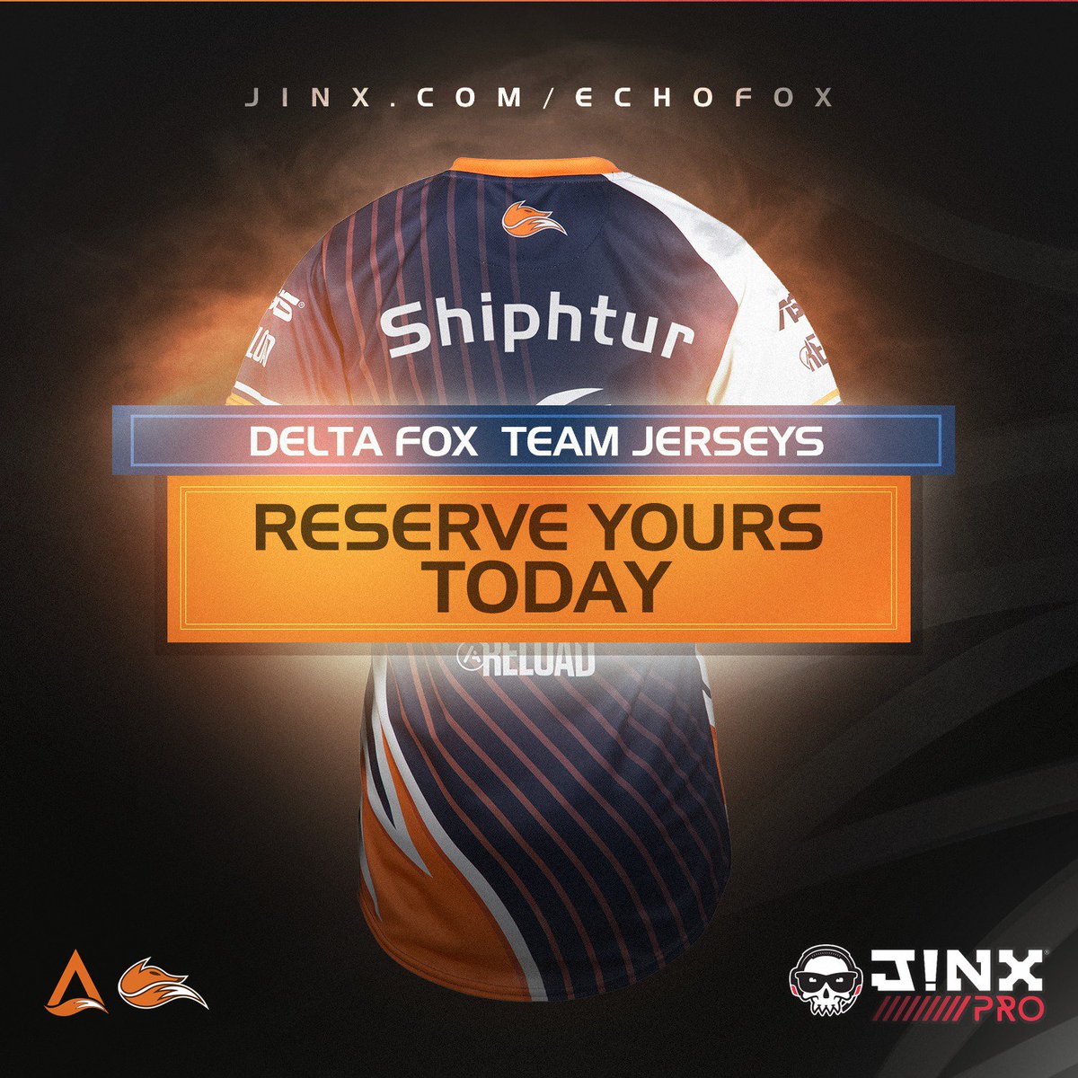 Shiphtur's tweet photo. ONLY ON SALE FOR 48 HOURS. Get em while they're hot! @JINX #Deltafox https://t.co/kJMQHgWFbY https://t.co/AE789UyzIF