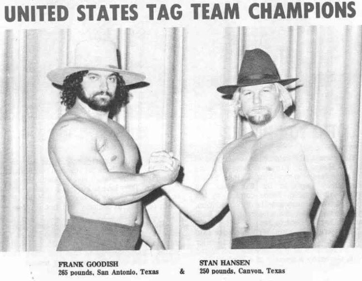 wrestlerweekly's tweet photo. JUNE WRESTLER WEEKLY PRESENTS #wwJuneTag Honoring the GREATEST TAG TEAMS IN HISTORY! Day 24 is #BruiserBrody & #StanHansen #AJPW https://t.co/NnA6HrKBmb