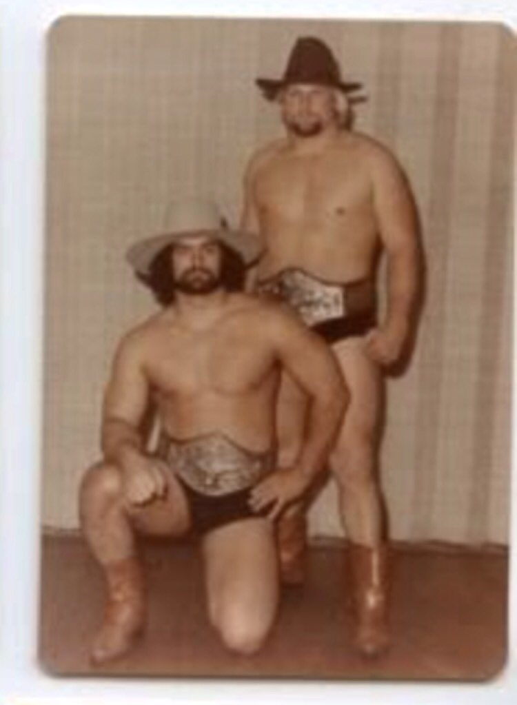 wrestlerweekly's tweet photo. JUNE WRESTLER WEEKLY PRESENTS #wwJuneTag Honoring the GREATEST TAG TEAMS IN HISTORY! Day 24 is #BruiserBrody & #StanHansen #AJPW https://t.co/NnA6HrKBmb
