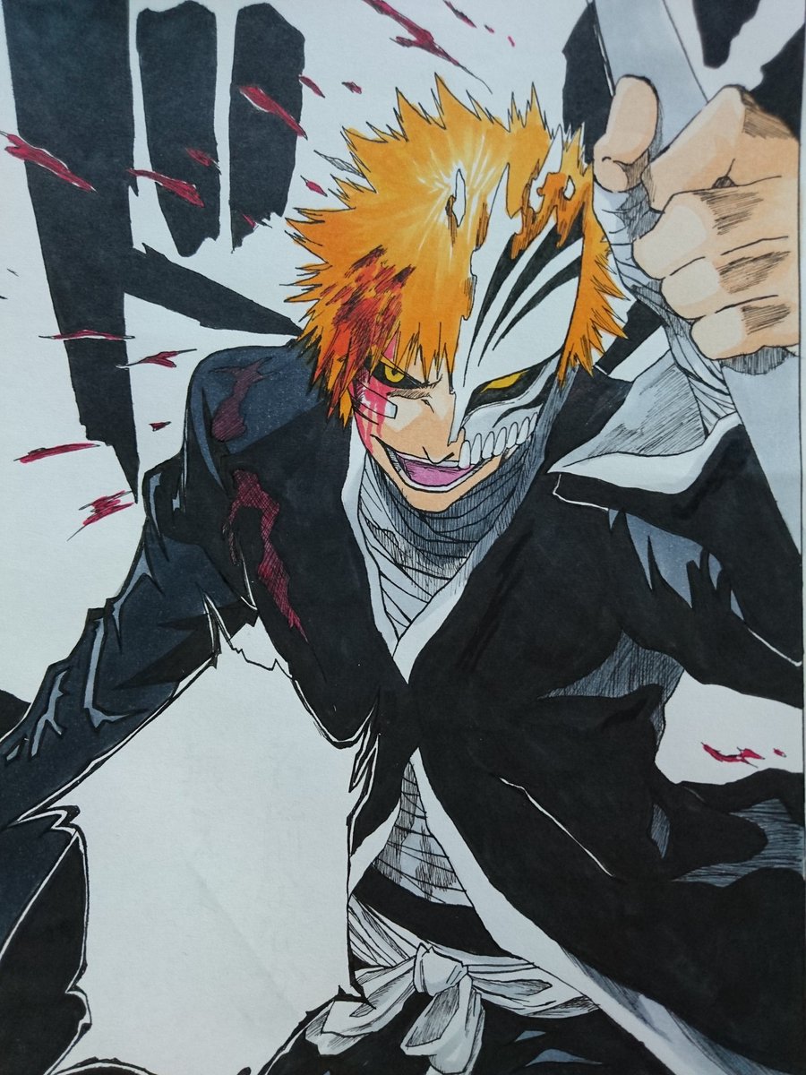 もやし Twitterissa 名前なんか無えよ Bleach 模写