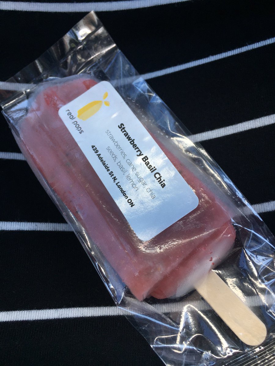 SherriDickie's tweet photo. Refreshing and tasty! #RealPops #StrawberryBasilChia @WFFarmerMkt https://t.co/Ub2v0kOIBf