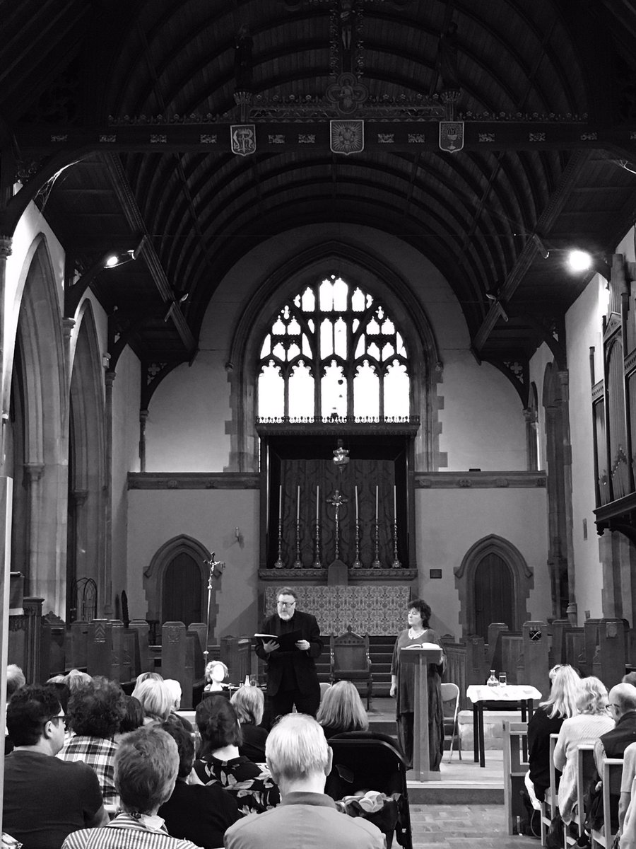 Enjoyable evening with <a href="/CarolAnnDuffy23/">Carol Ann Duffy</a> as part of #BAF17 #PoetLaureate #barry #arts #festival