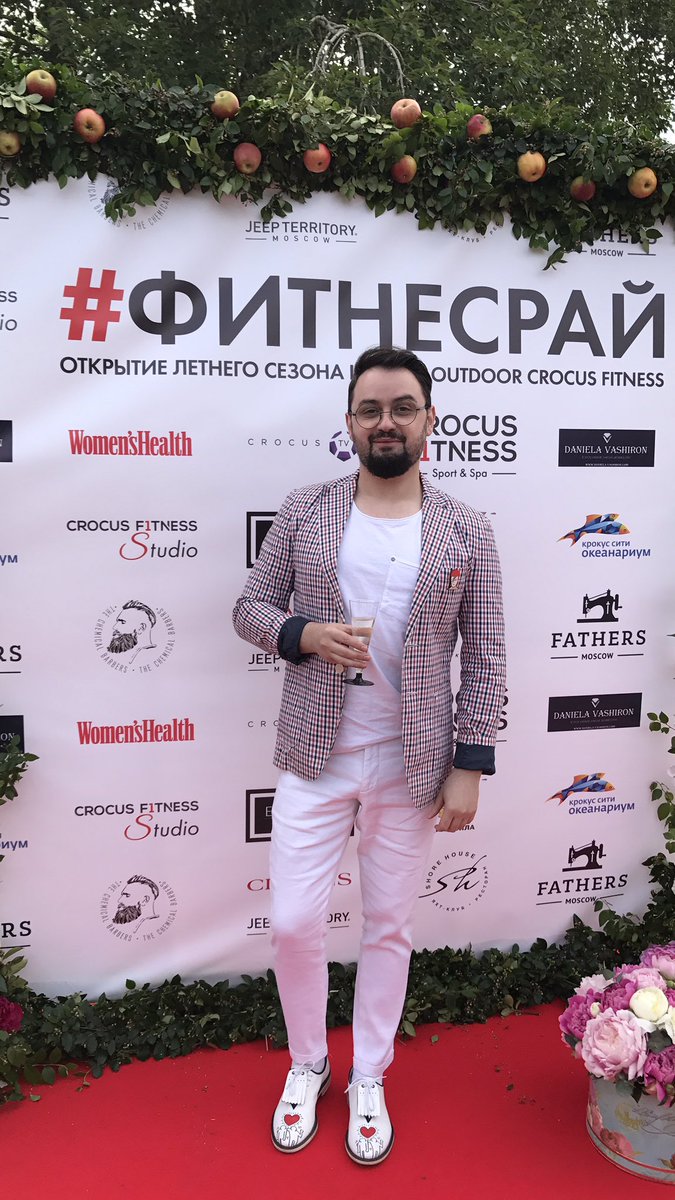Открывали летанию площадку crocusfitness #фитнесрай