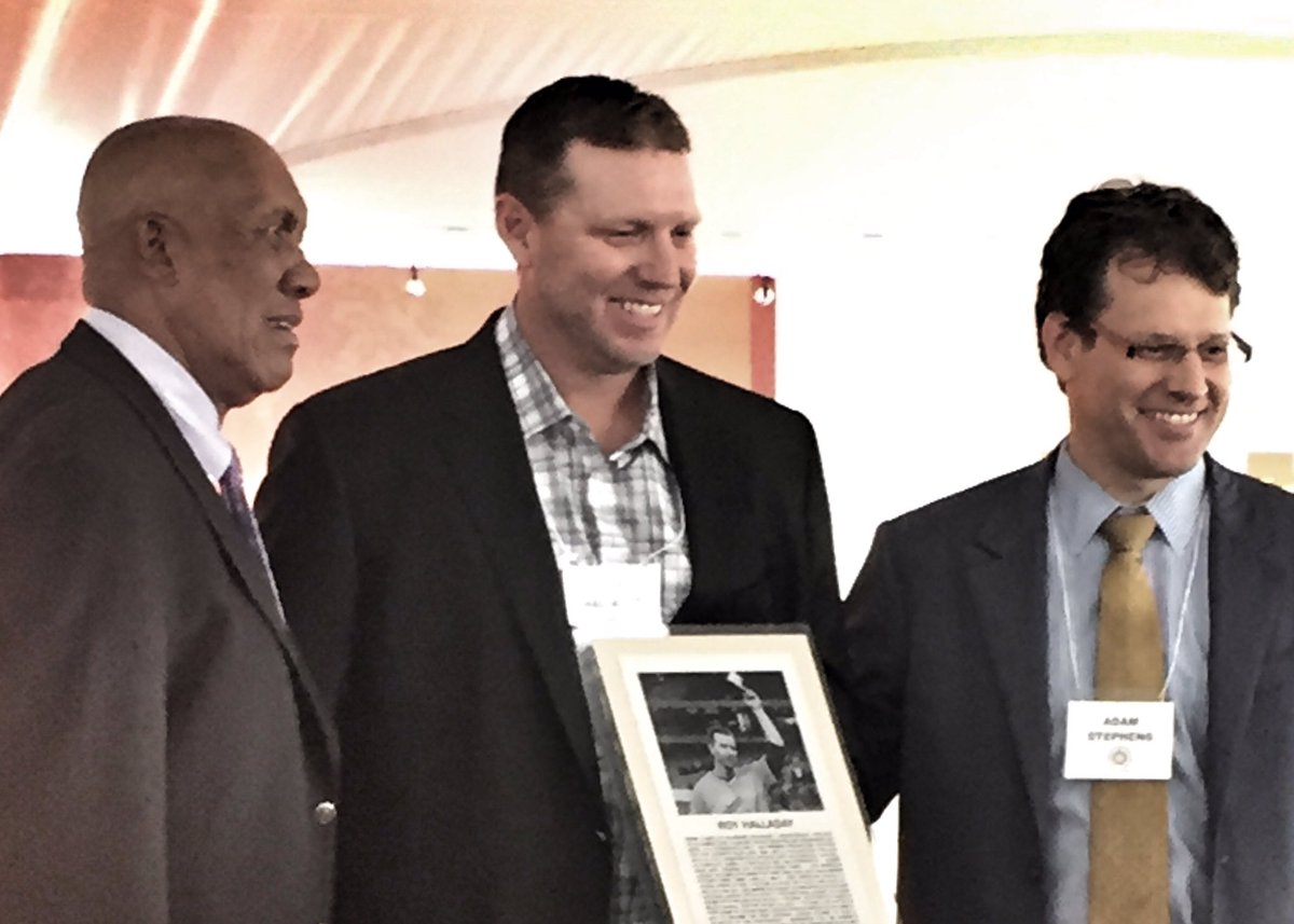 Baseball Canada 🇨🇦⚾️ (@baseballcanada) on Twitter photo Congrats to one of the all-time great Toronto #BlueJays <a href="/RoyHalladay/">Roy Halladay</a> on your induction into the <a href="/CDNBaseballHOF/">Canadian Baseball Hall of Fame and Museum 🇨🇦⚾️</a>! Congrats to one of the all-time great Toronto #BlueJays <a href="/RoyHalladay/">Roy Halladay</a> on your induction into the <a href="/CDNBaseballHOF/">Canadian Baseball Hall of Fame and Museum 🇨🇦⚾️</a>!