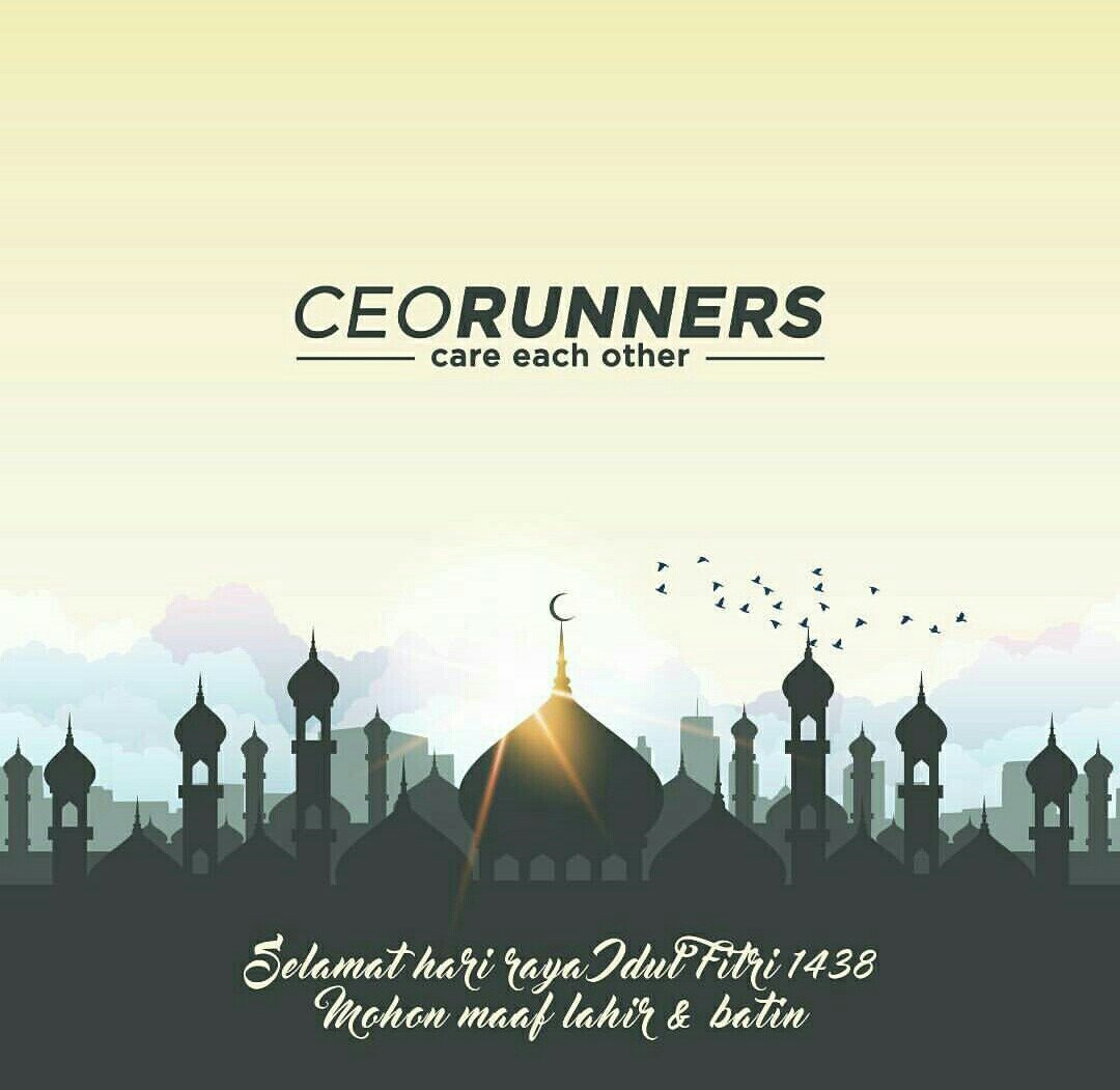 ceo_runners's tweet photo. Taqabbalallahu minna wa minkum, shiyamana wa shiyamakum..
Segenap keluarga besar Ceorunners mengucapkan mohon maaf lahir dan bathin https://t.co/ljQgOeyCeK