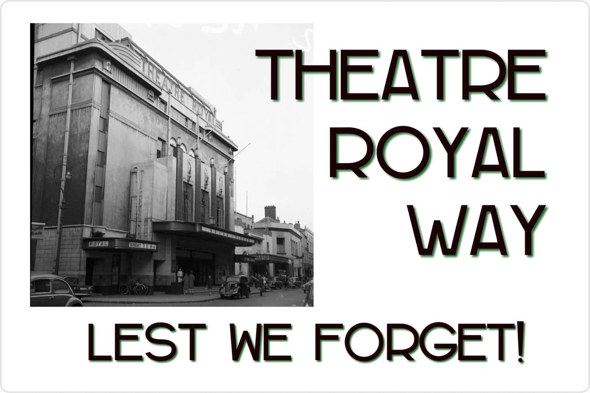 DonnybrookD4's tweet photo. A new street at Hawkins House site has to be named 📣 @DubCityCouncil  Please name it #TheatreRoyalWay in memory of the #Dublin Theatre https://t.co/EVSVEeXkMv