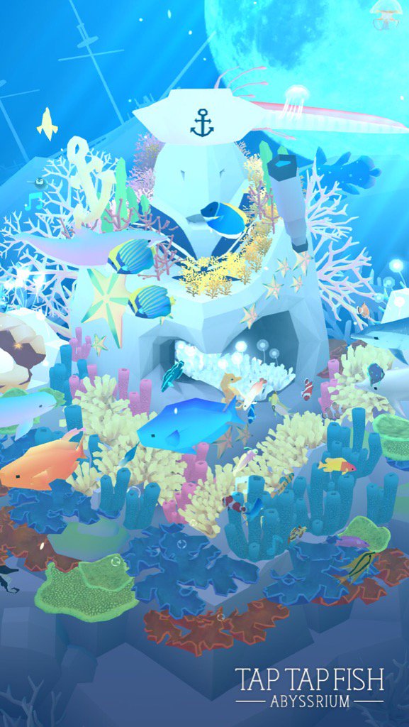 littlegibbe's tweet photo. My AbyssRium:) 
#taptapfish
Download: https://t.co/di9V3tvEuS https://t.co/nX5aRbfqkC